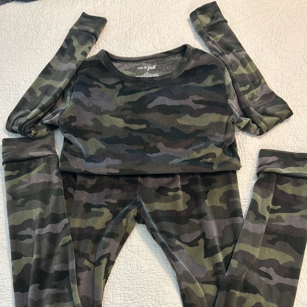 Cat & Jack Long Sleeve Top and Leggings Sleepwear Set